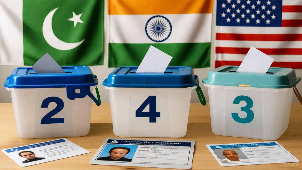 Voter ID india pakistan usa