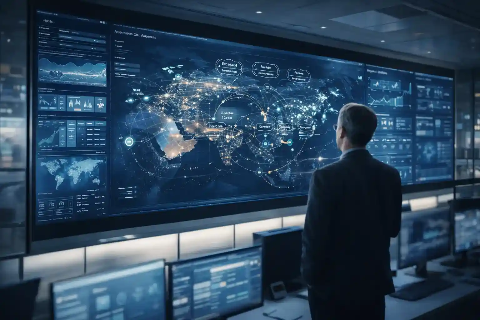 Agentic AI autonomous system managing enterprise workflows in 2026