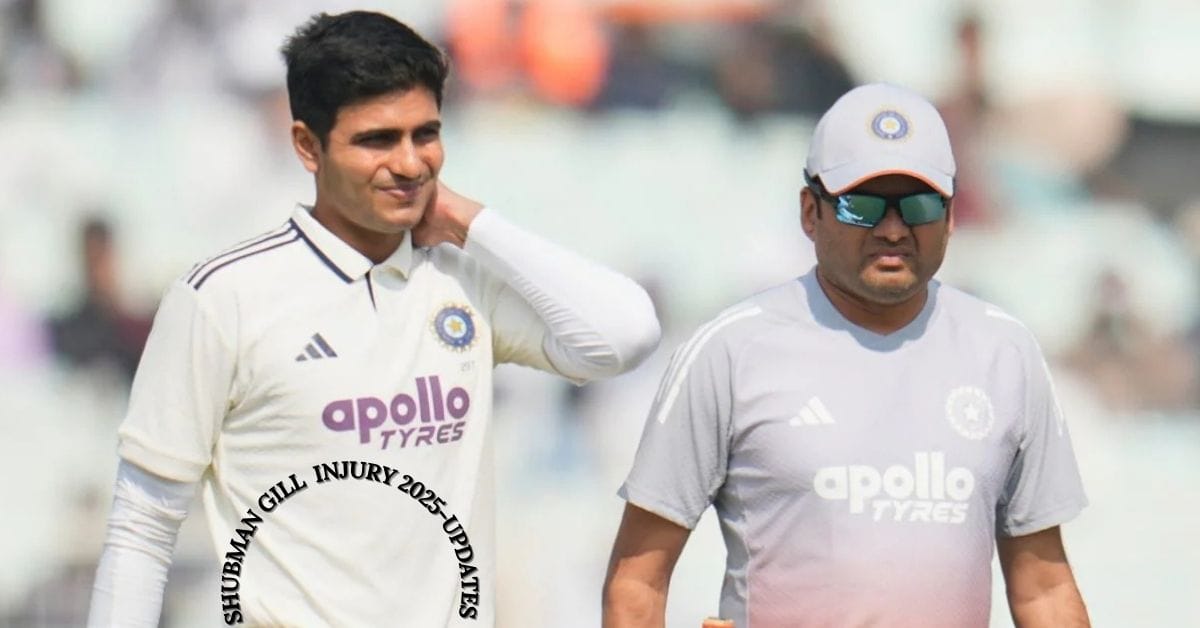 Shubman Gill neck sprain retired hurt IND vs SA