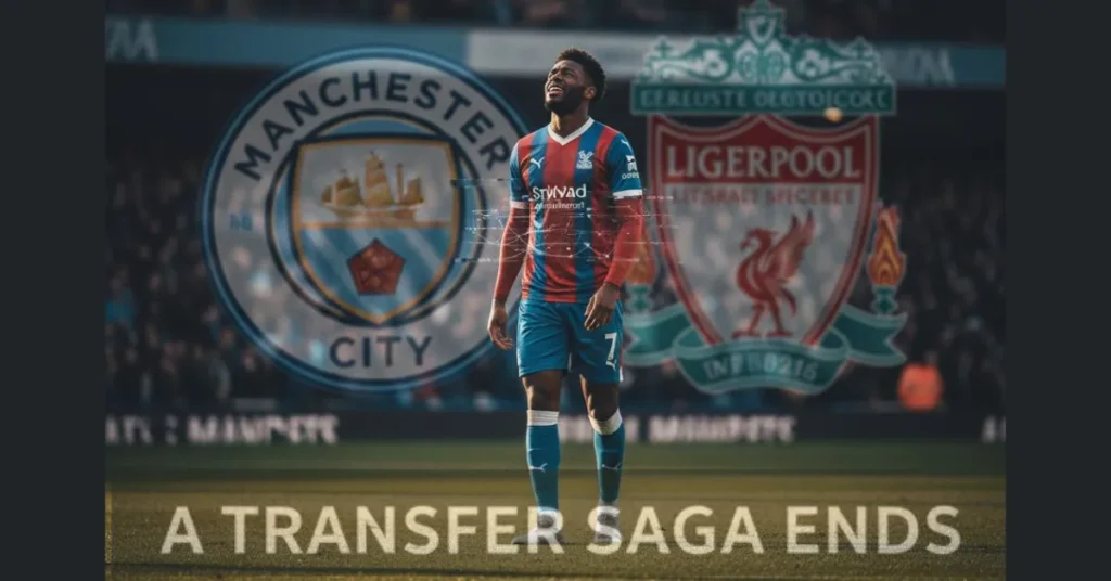 A tactical analysis graphic of Marc Guéhi featuring a heatmap and defensive stats, highlighting his fit for Manchester City's high-line defense.Marc Guéhi Man City Transfer